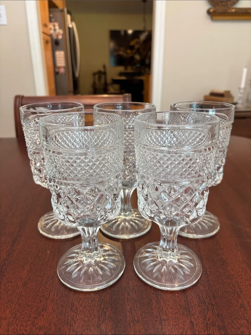 Wexford by Anchor Hocking Wine/Water Goblets SET OF 5